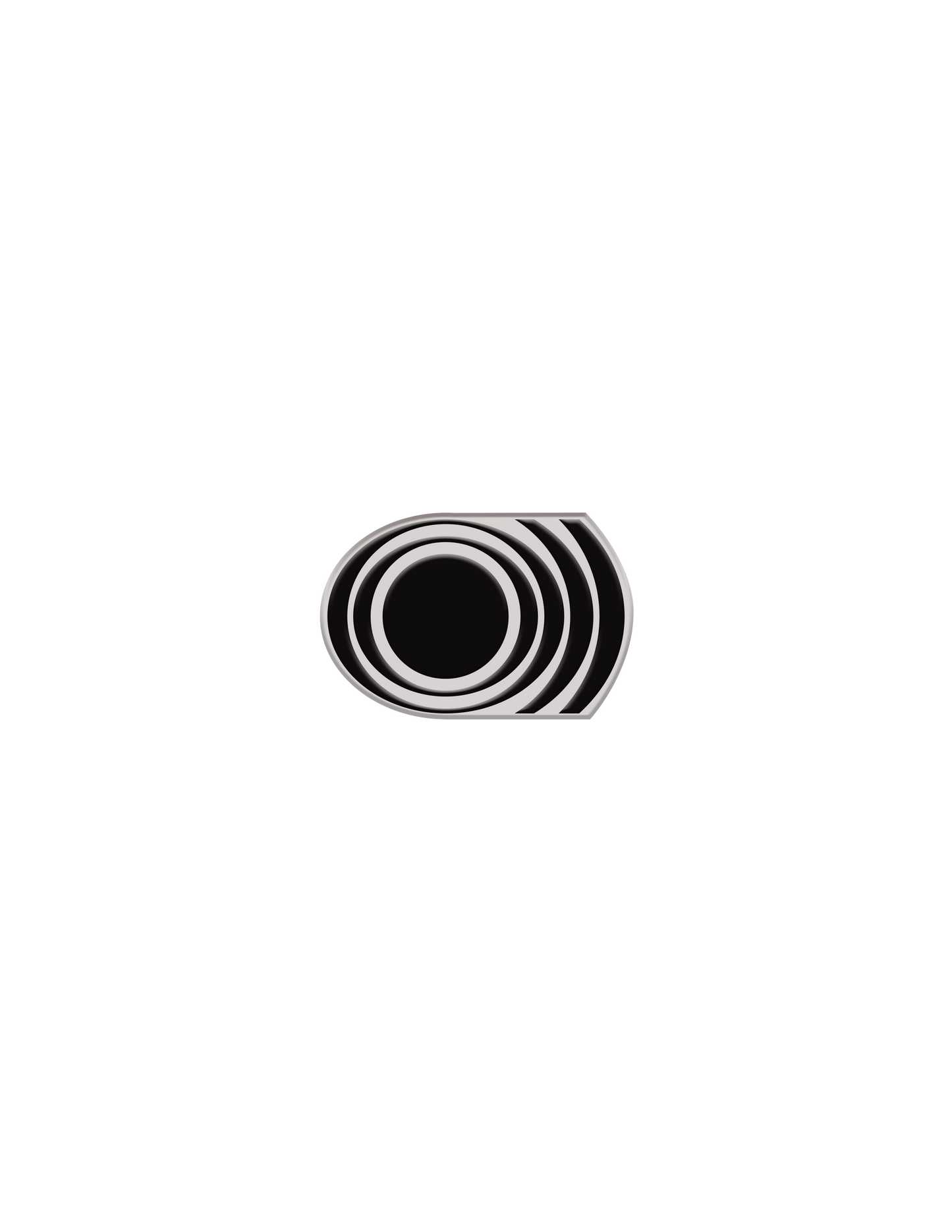 SUNN O))) Black Enamel Pin