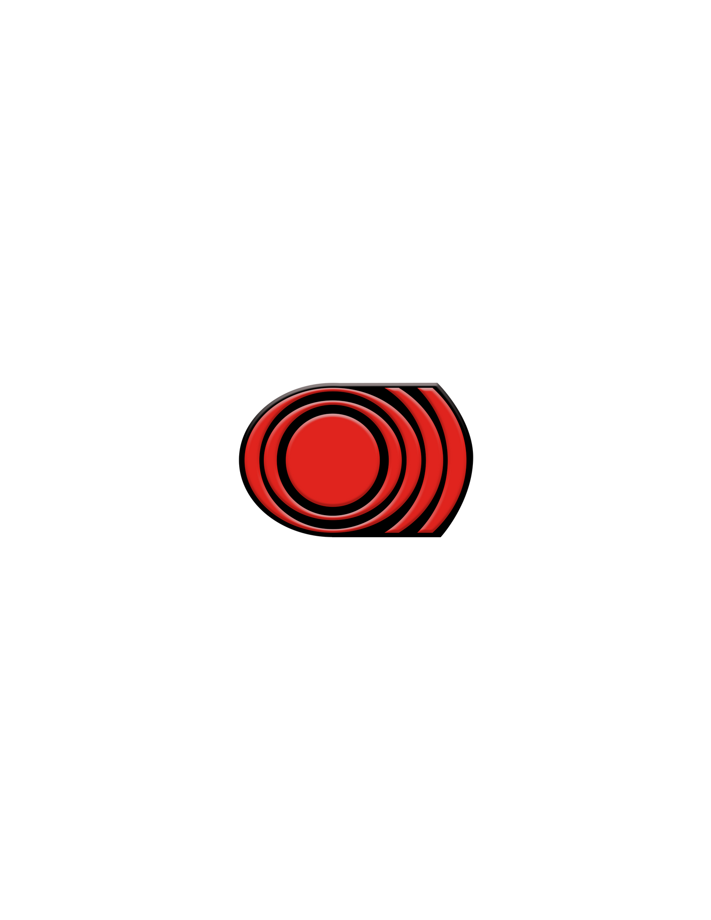SUNN O))) Red Enamel Pin