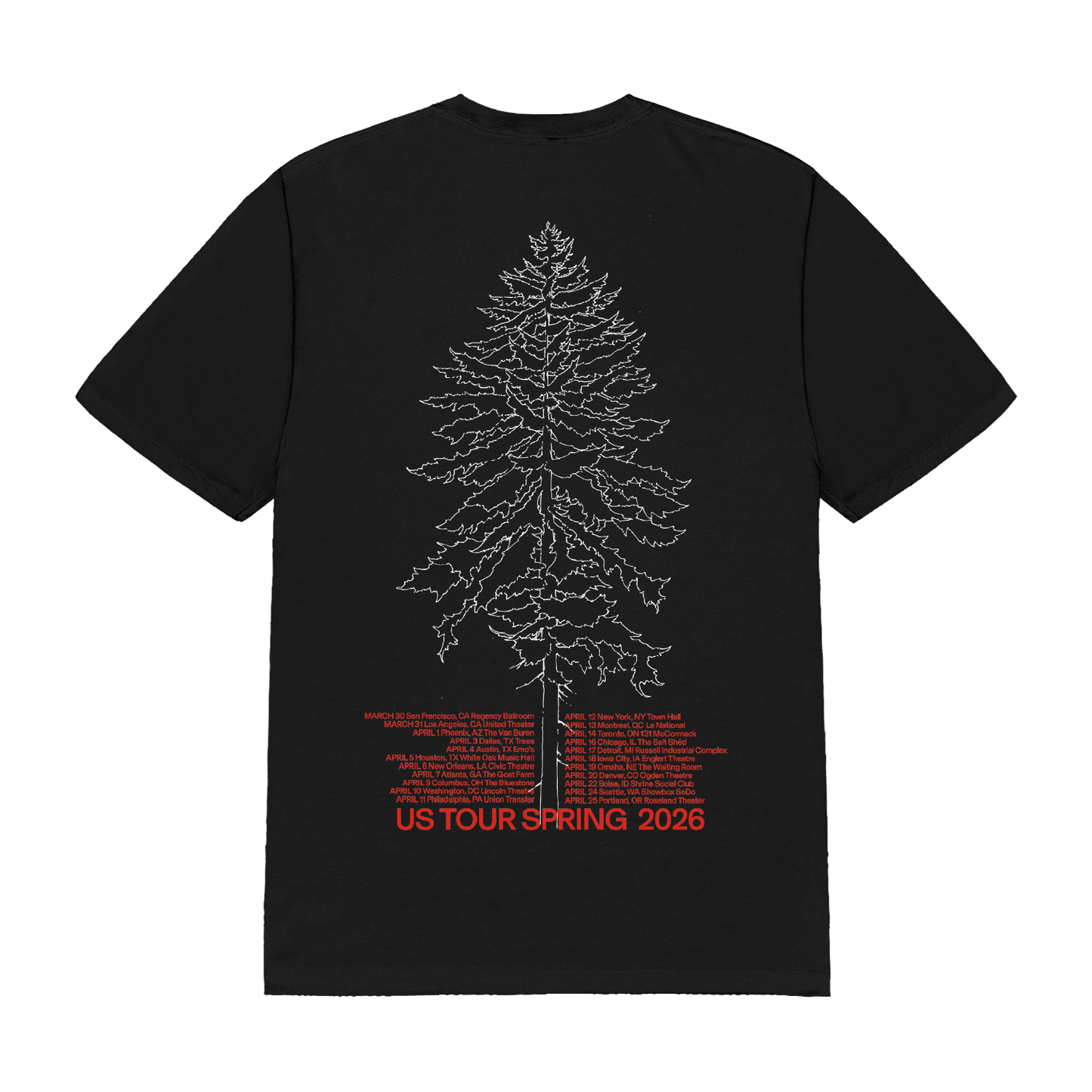 Lejoly Mountain Tour 2026 Tee